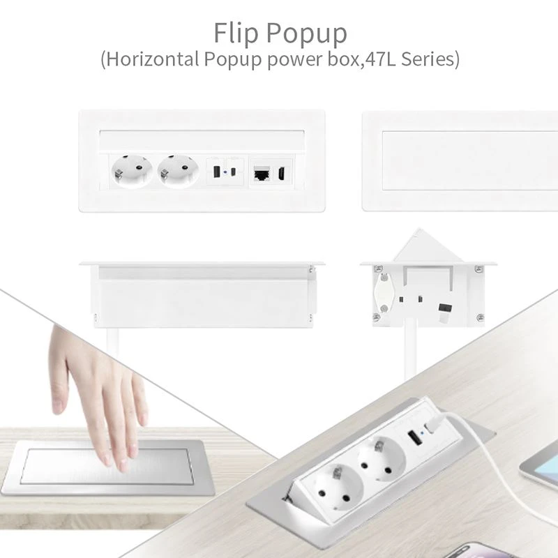 Flip Popup Power Box