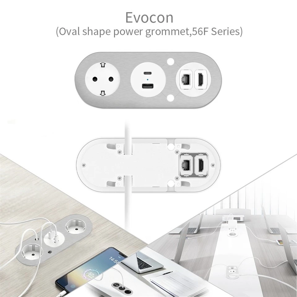 Metal Oval Power Grommet