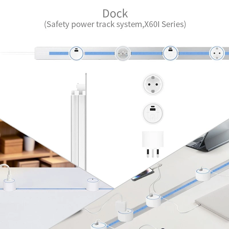Recessed Track Socket