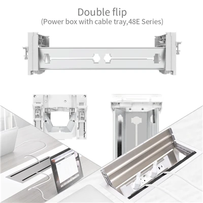 Screw Mount Double-flip Box
