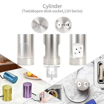 Aluminum Upright Twist Socket