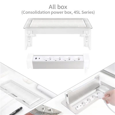 Flip Power Box With Clips
