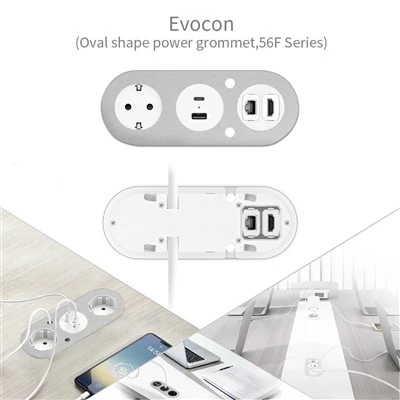 Metal Oval Power Grommet