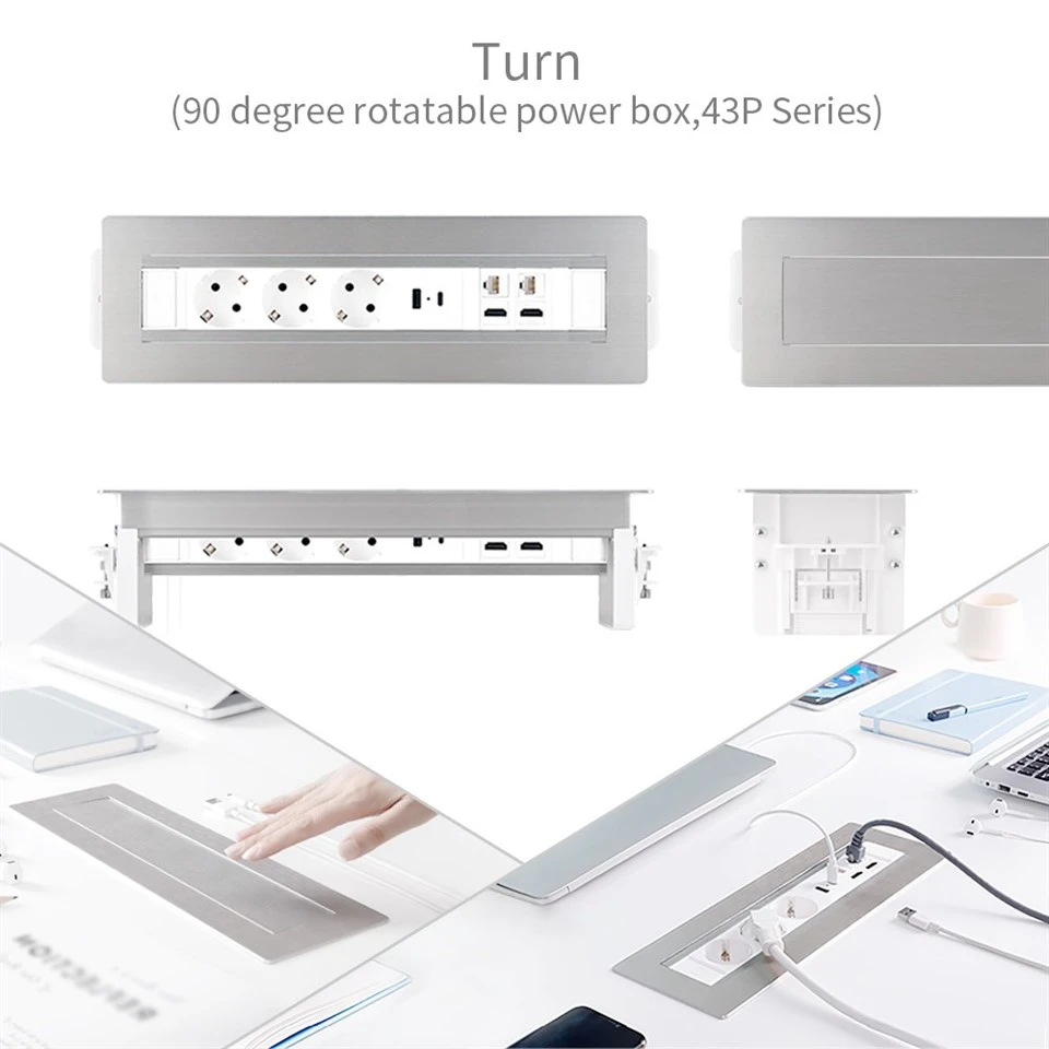 Tall 90 Swivel Power Box